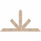 Ekena Millwork Saratoga Smooth Timber Gable Bracket, Douglas Fir, 72"W x 39"H x 3 1/2"D x 5 1/2"F, 13/12 Pitch GBW072X39X0406SAR00SDF - alternate 1